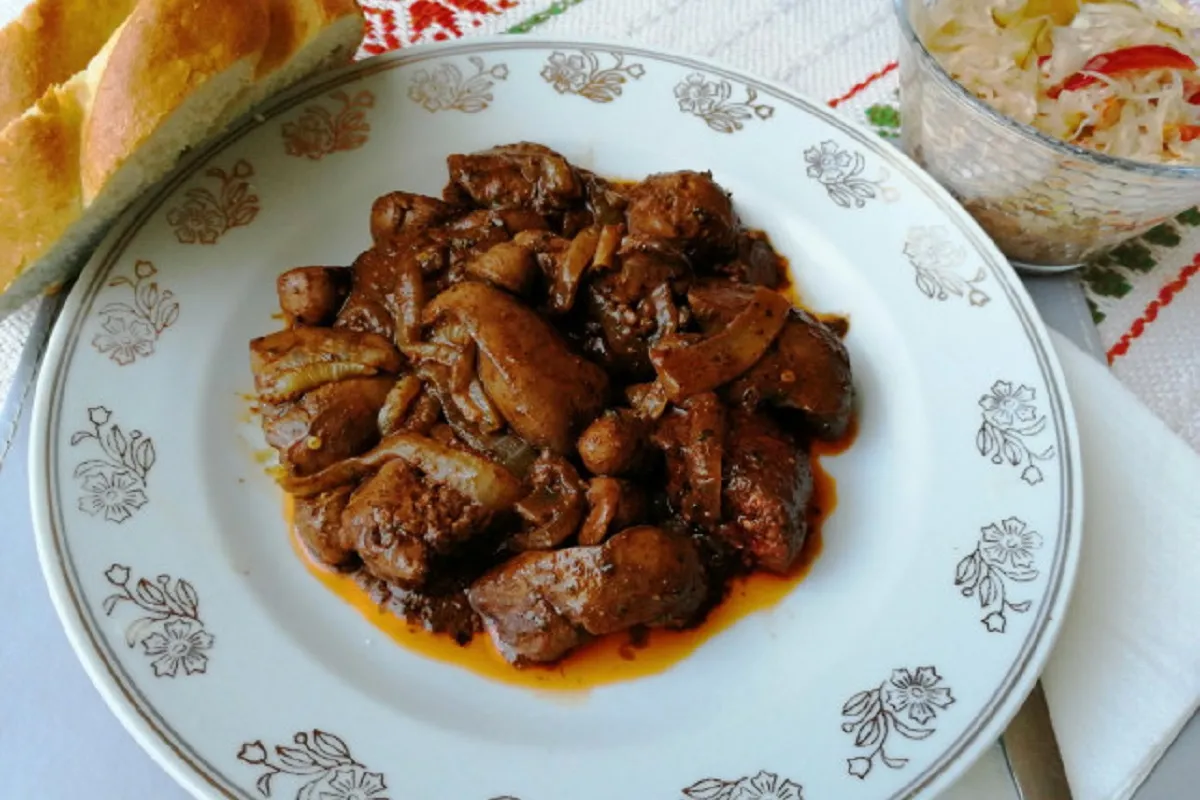 Pirított csirkemáj recept
