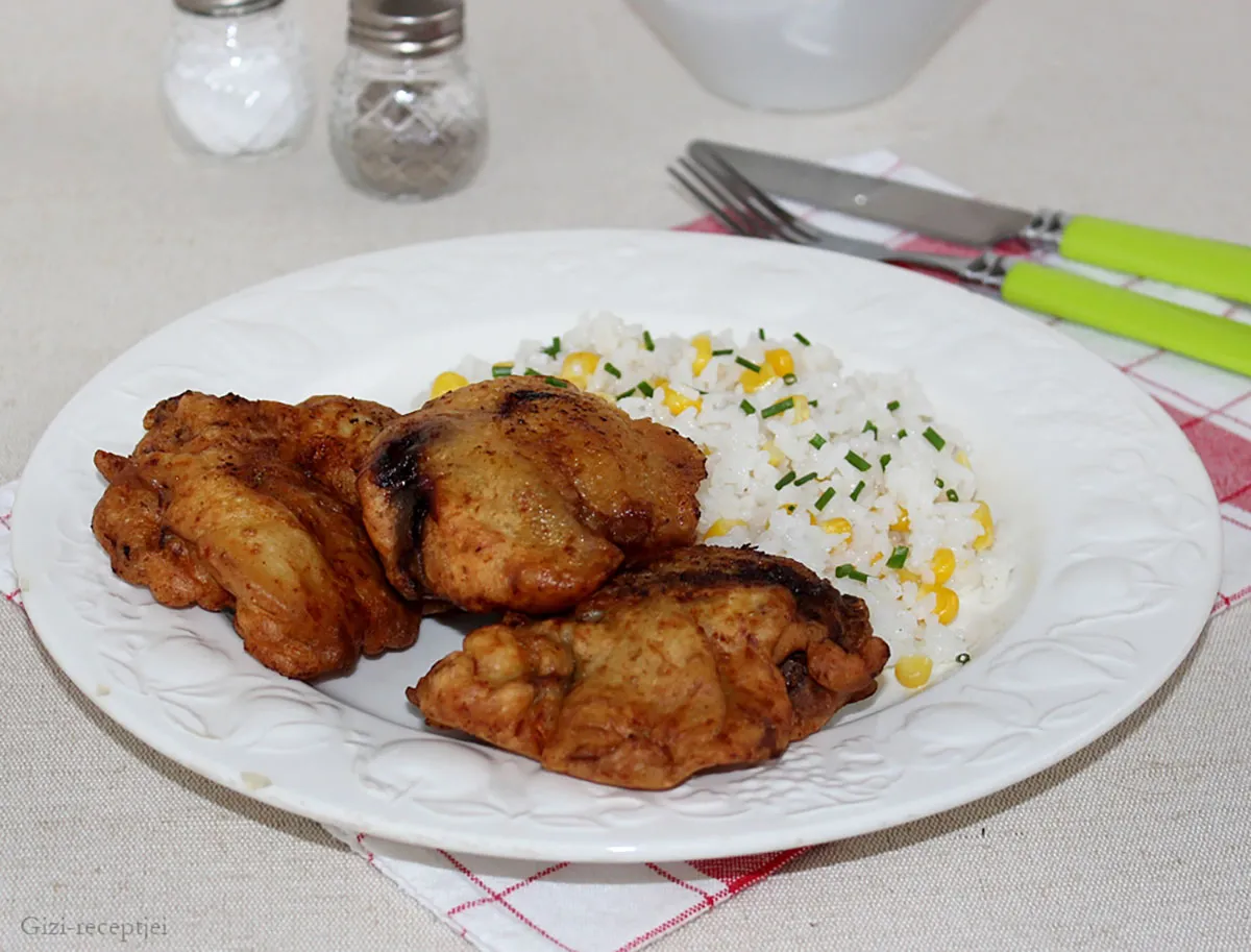 Csirkemáj sajtos bundában recept