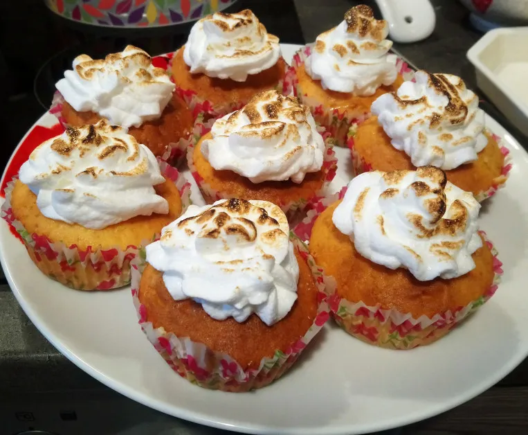 Habcsókos citromos muffin recept