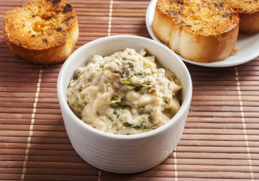 Padlizsánkrém majonézesen recept