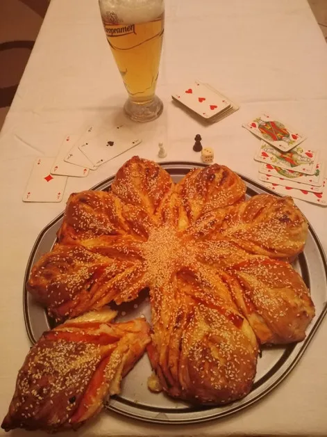 Pizzás party-csavart (laktózmentes recept) recept