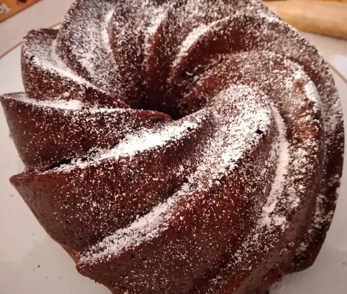 Étcsokoládés kuglóf recept