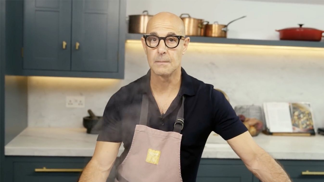 Stanley Tucci kocsonyát kóstol