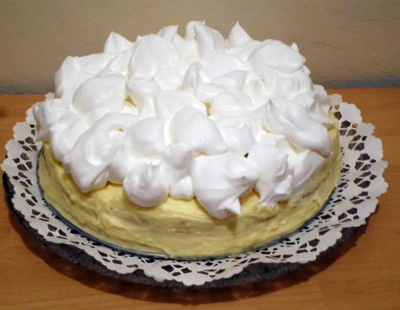 Madártej torta recept