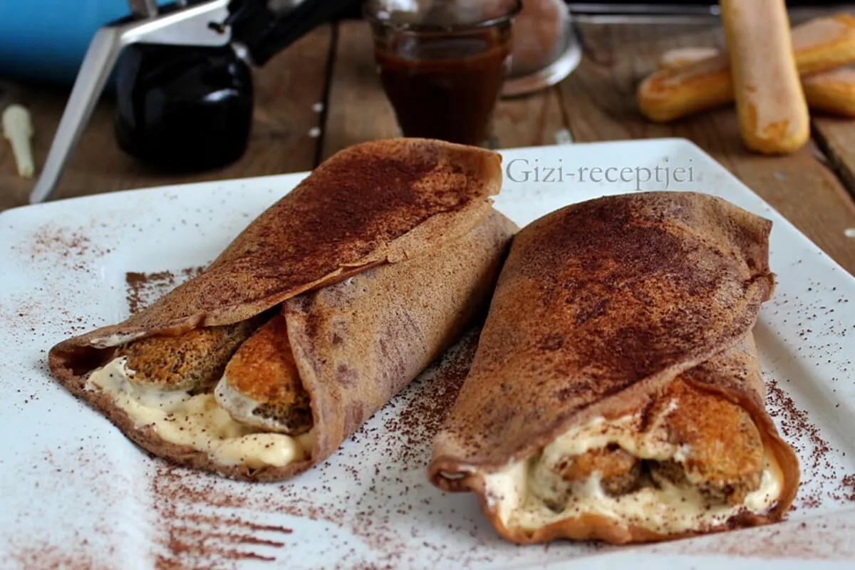 Tiramisu palacsinta recept