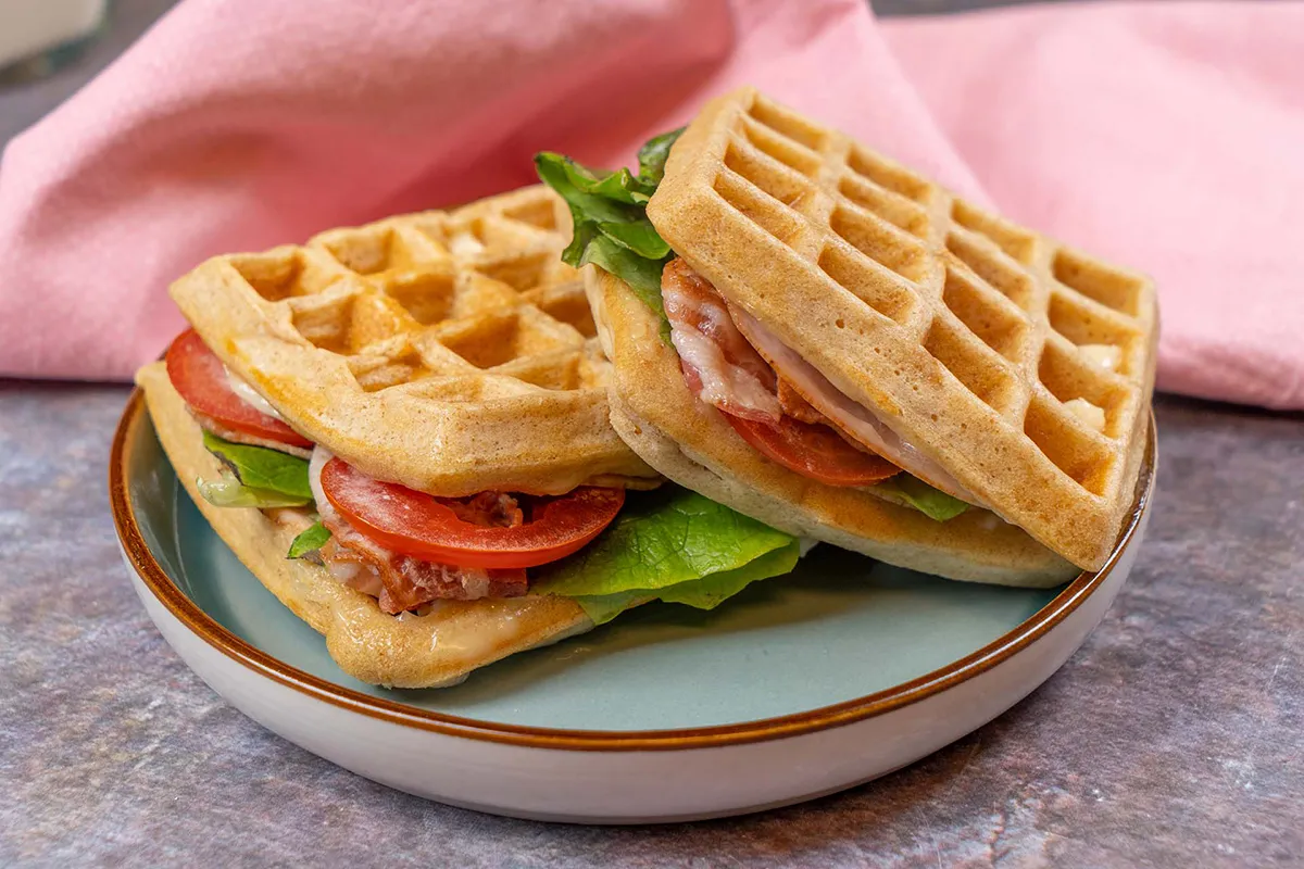 Gofriszendvics recept