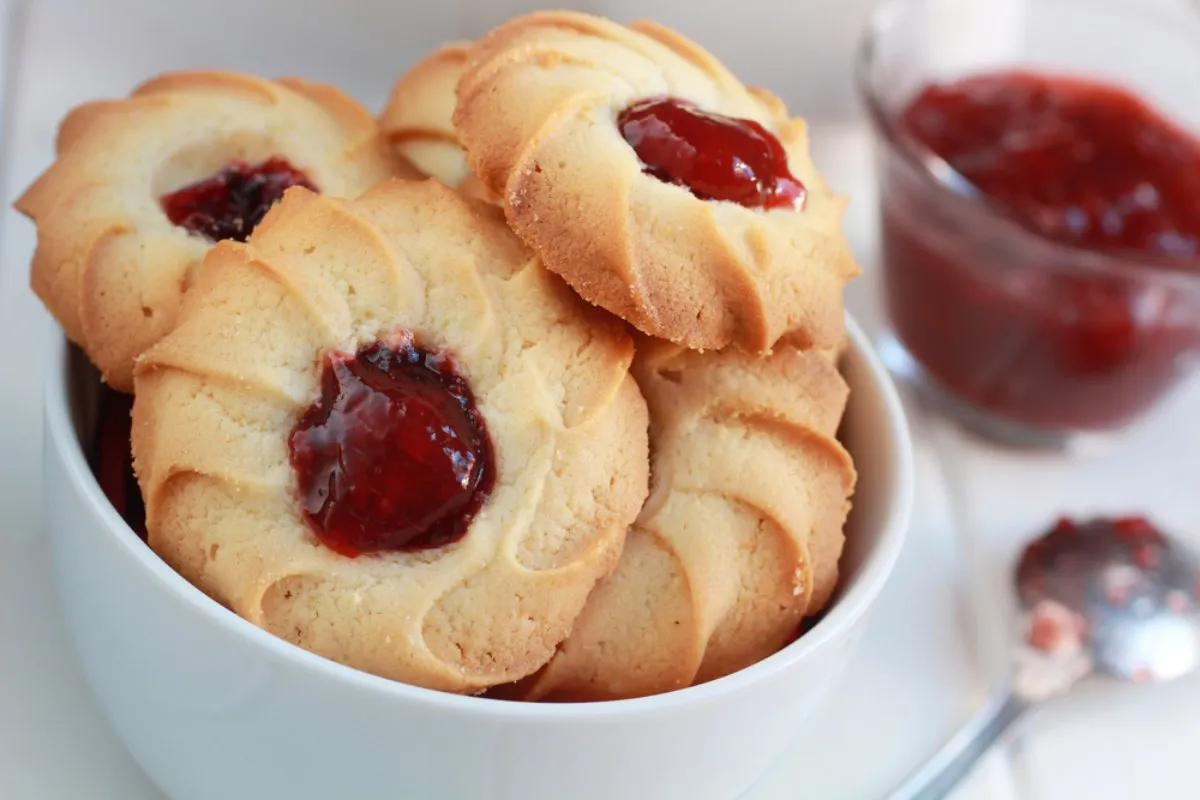 Lekváros aprósütemény recept