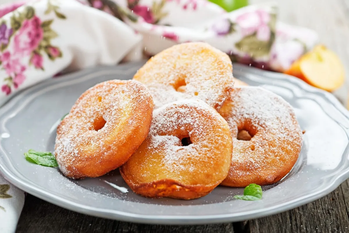 Bundás alma vaníliaszósszal recept