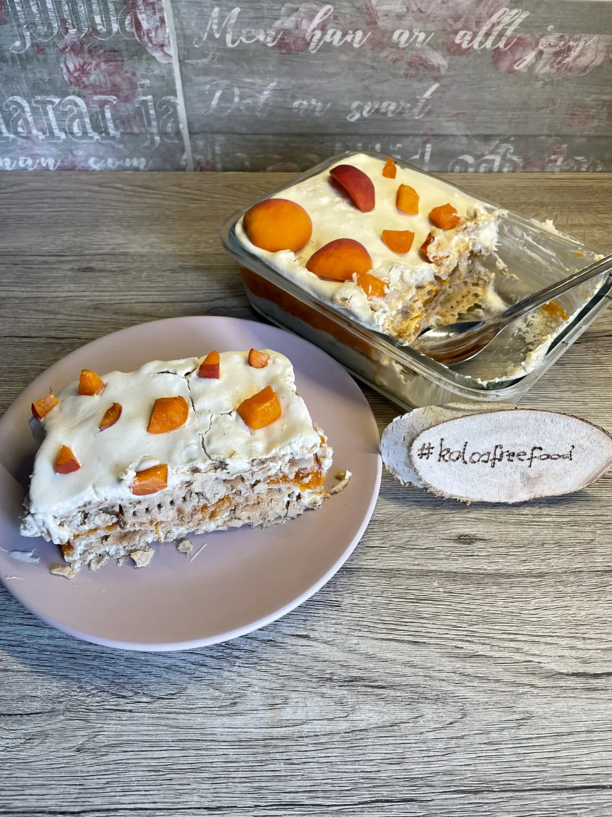 Sárgabarackos -mindenmentes tiramisu recept