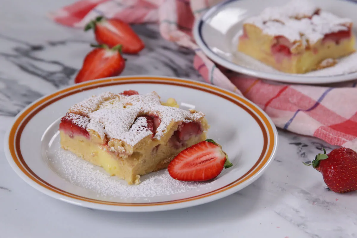 Epres-pudingos piskóta recept