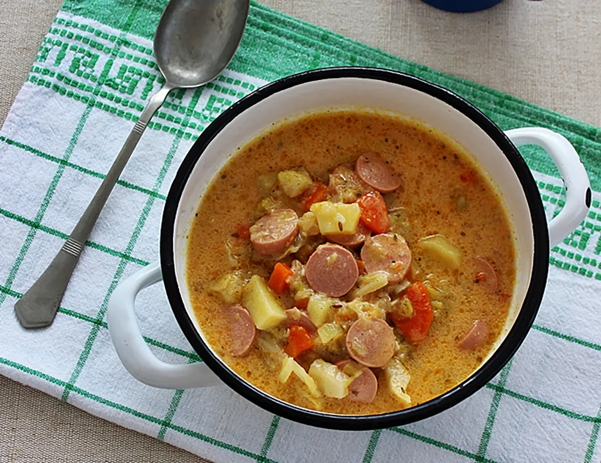 Frankfurti leves recept