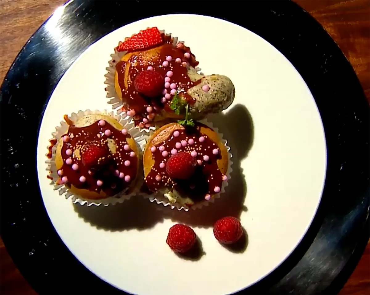 Mákos muffin recept