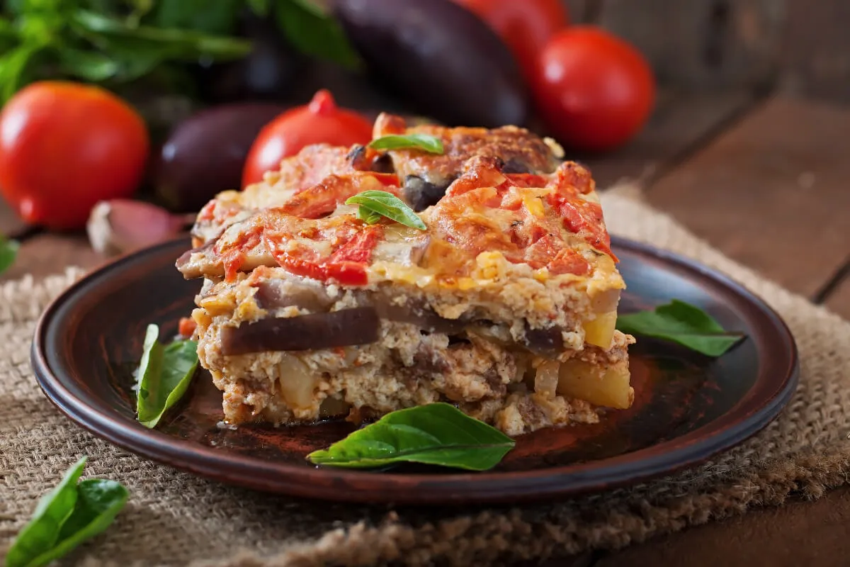 Muszaka (görög rakott padlizsán) recept