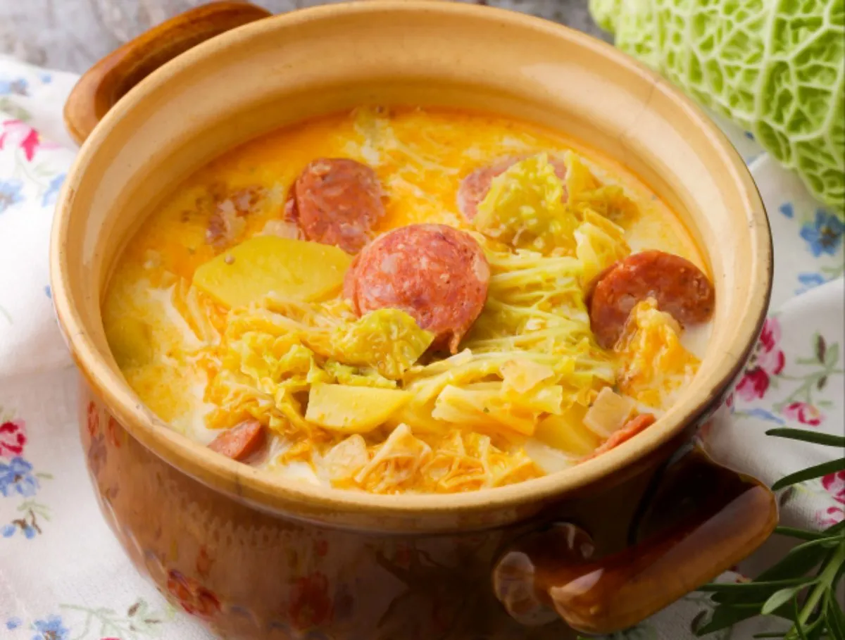 Kelkáposzta-főzelék  recept