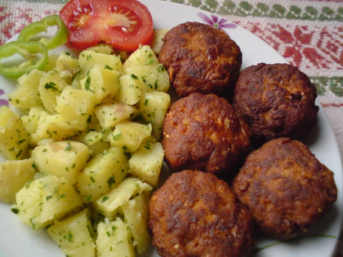 Fasírt petrezselymes krumplival recept