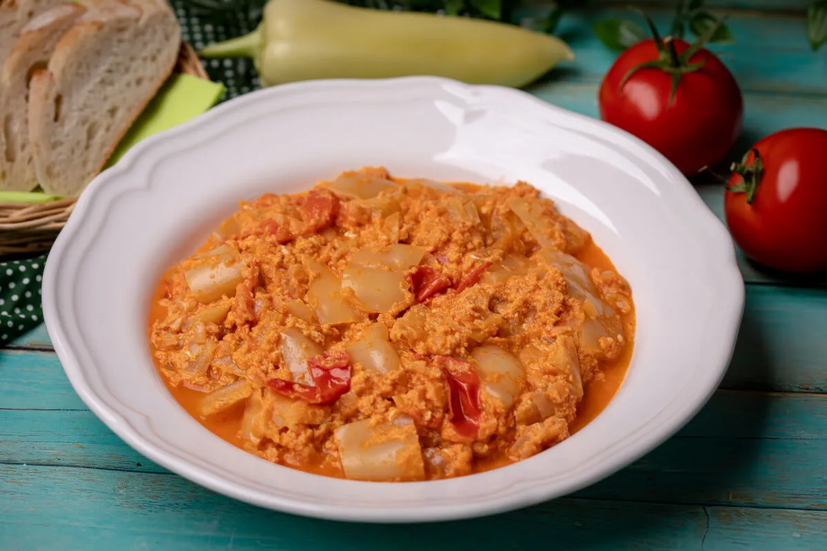 Hagyományos tojásos lecsó recept