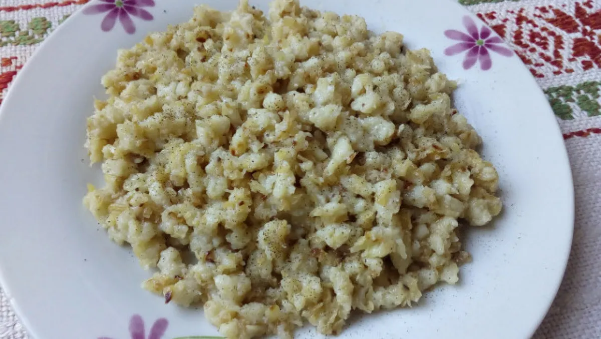 Káposztás sztrapacska  recept