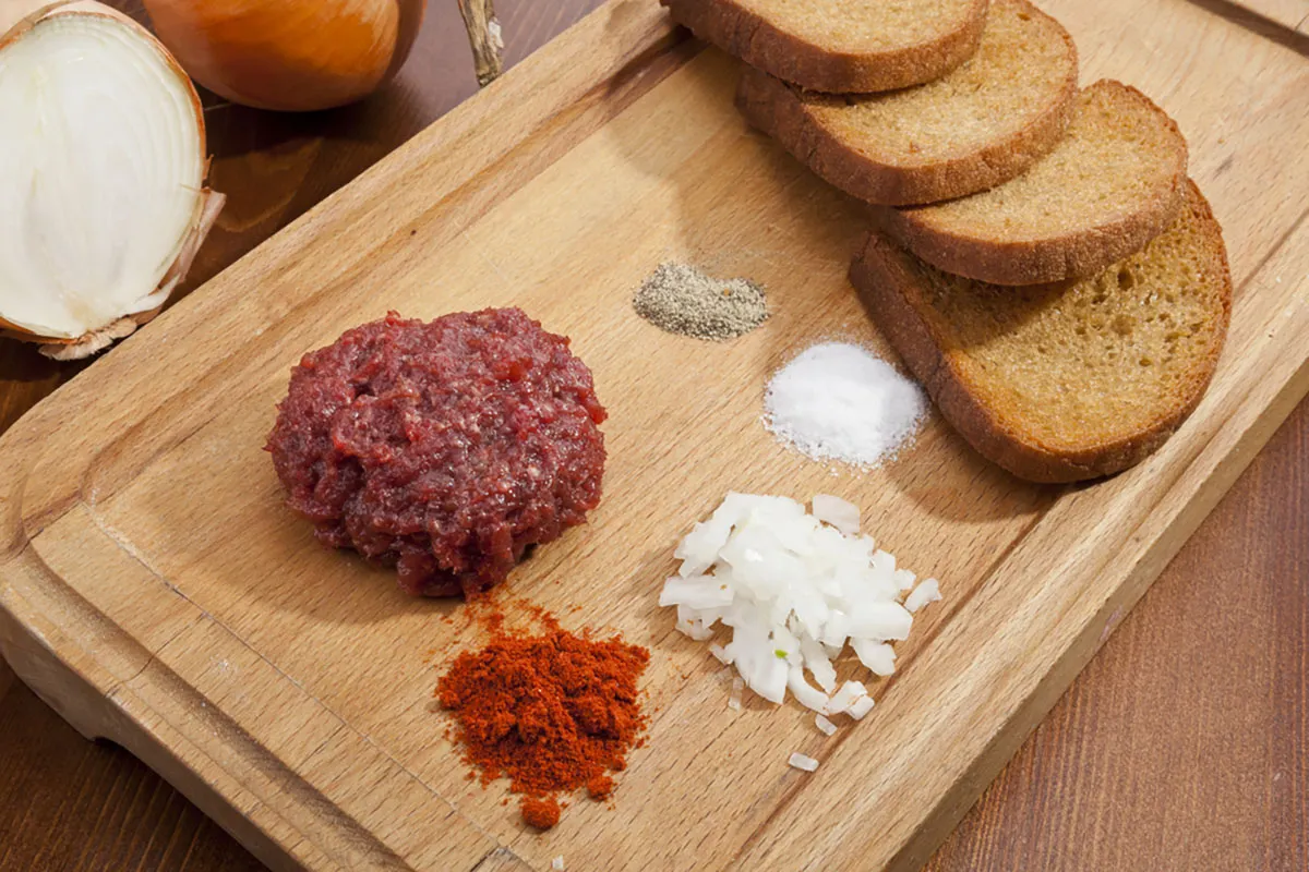 Tatár bifsztek recept
