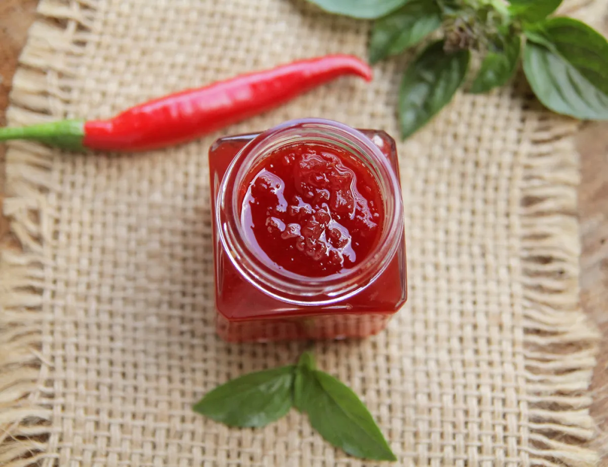 Csilis paprikaszósz házilag recept