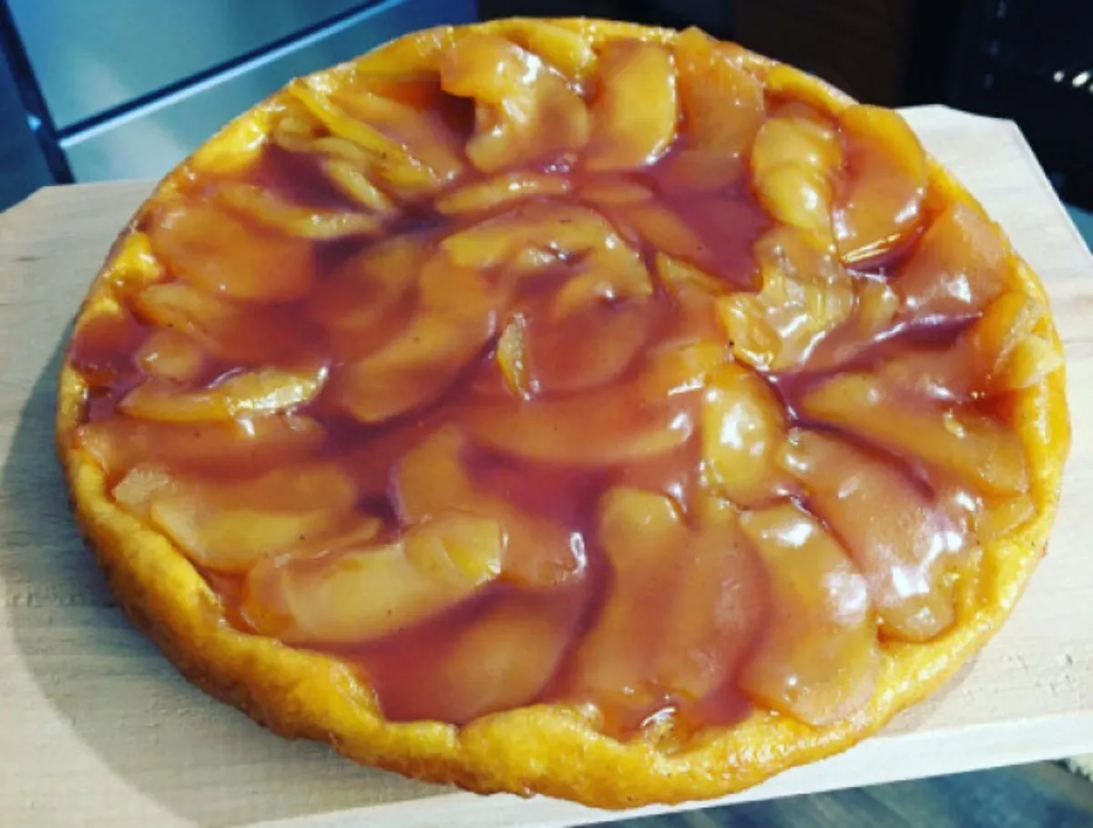 Fordított almáspite újragondolva recept