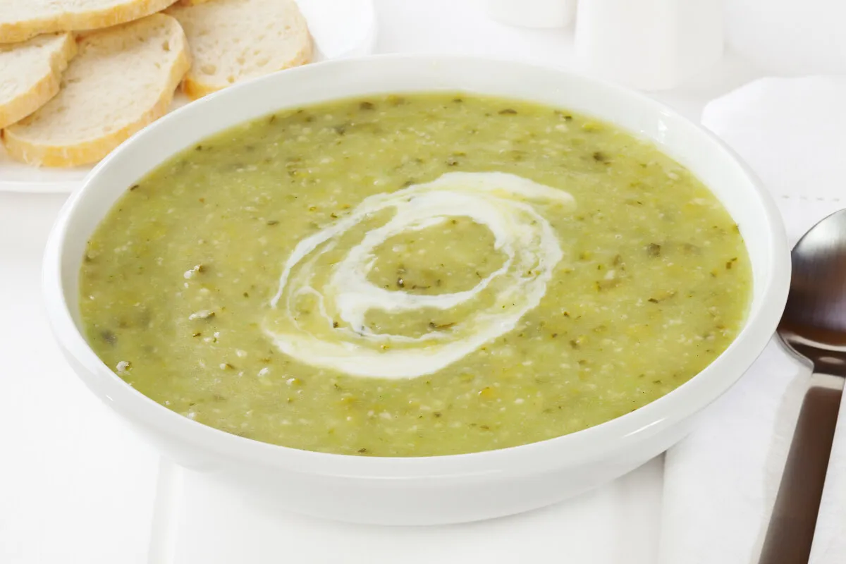 Cukkinikrémleves recept