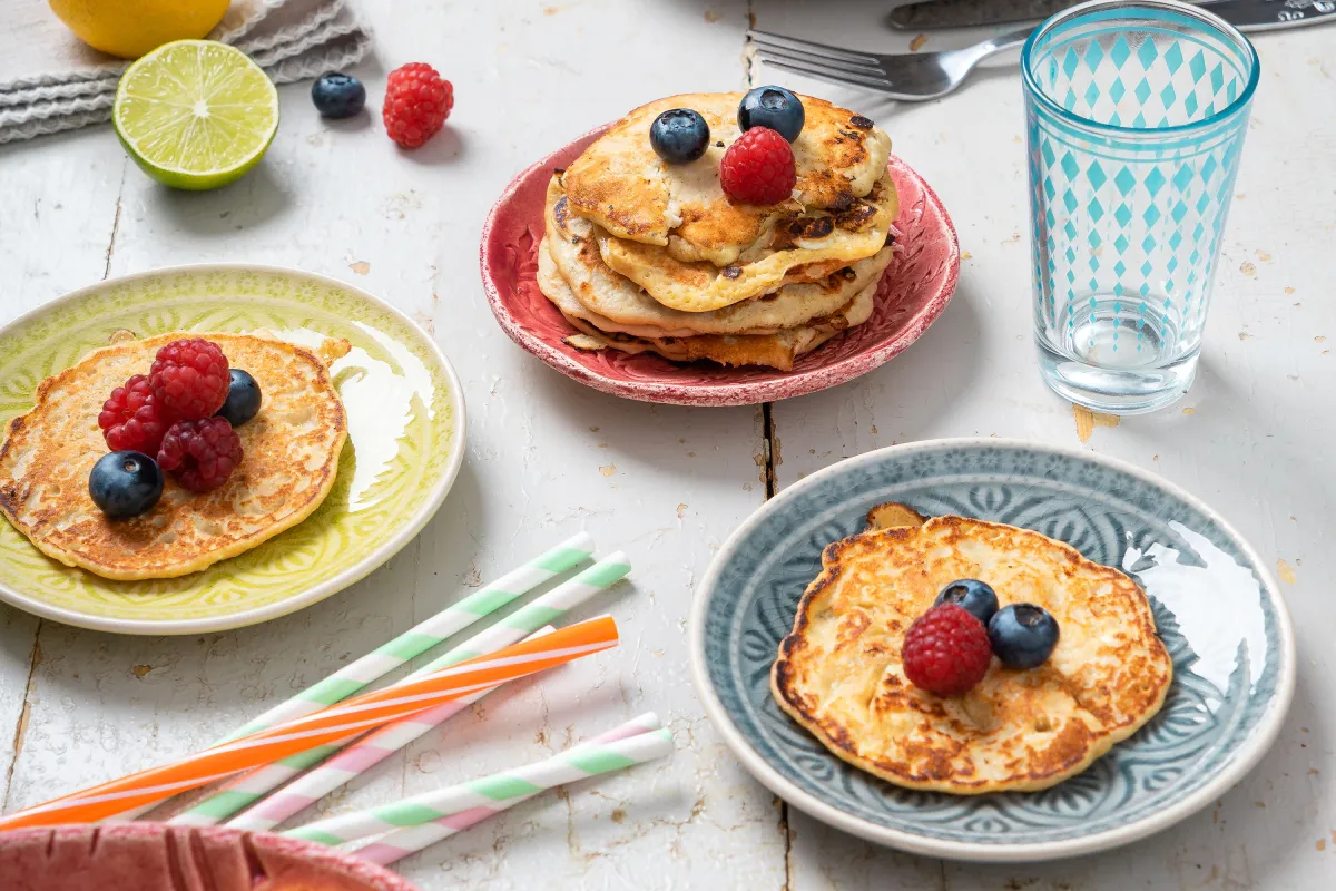 Túrós zabpalacsinta recept