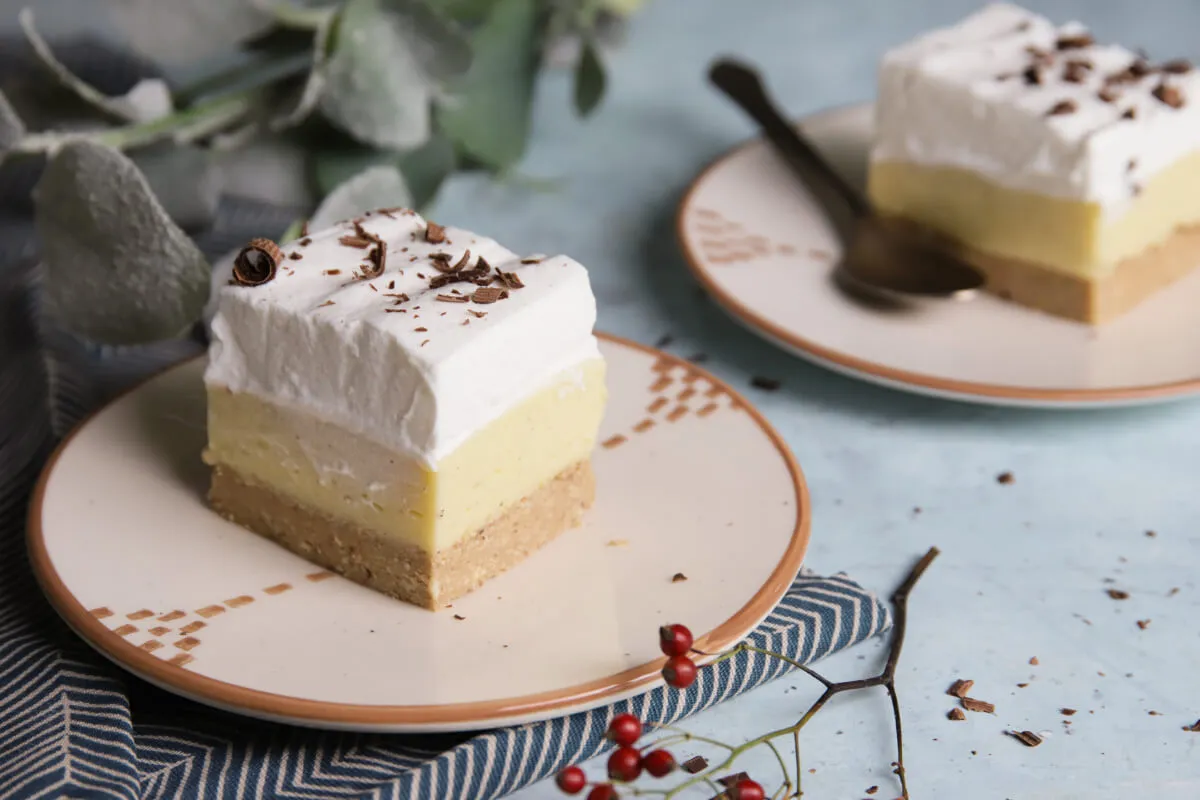 Gesztenyés-pudingos torta recept