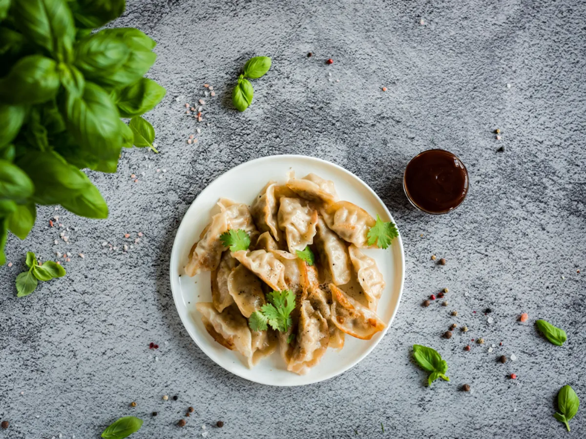 Grillezett GYOZA gombóc recept