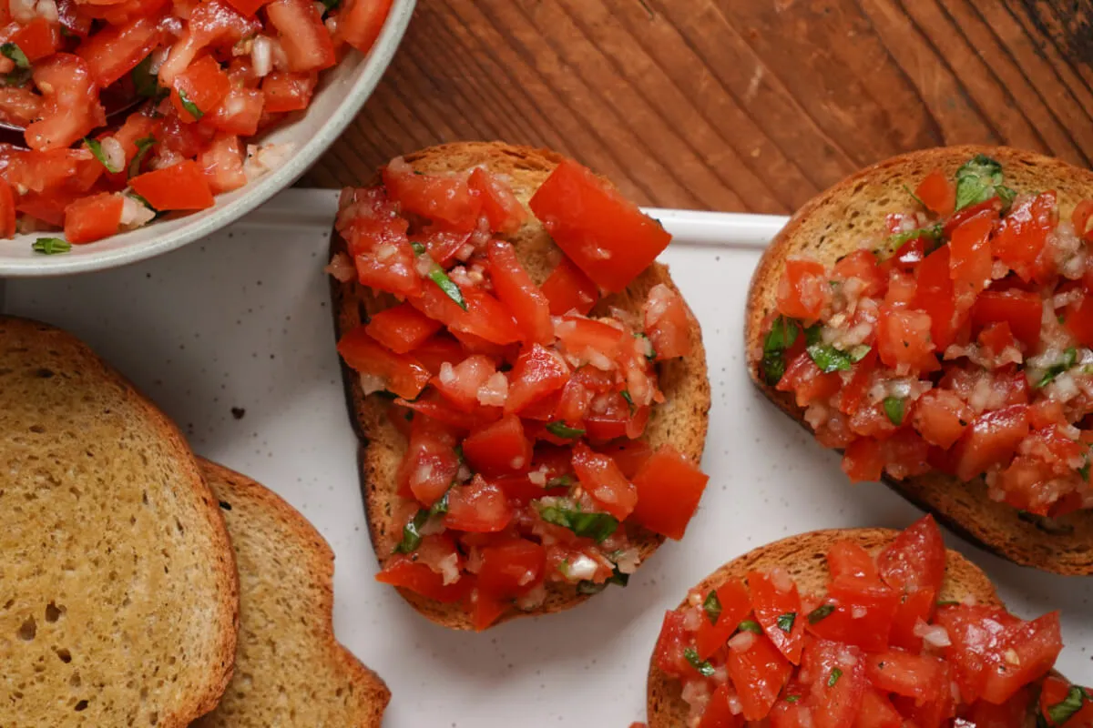 Eredeti olasz bruschetta recept