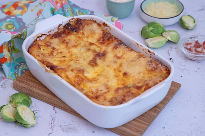 Csőben sült sajtos-baconös kelbimbó recept