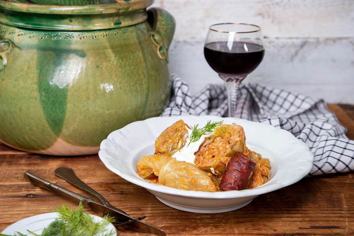 Sütőben sült töltött káposzta recept