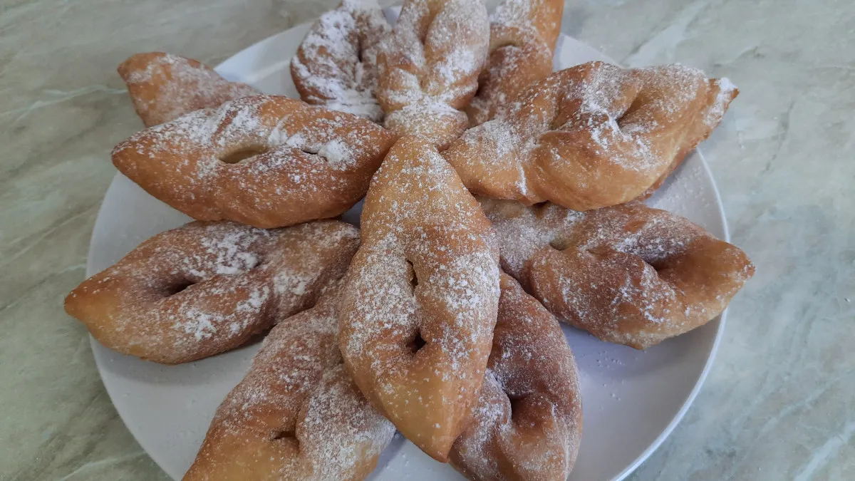 Puha csörögefánk recept