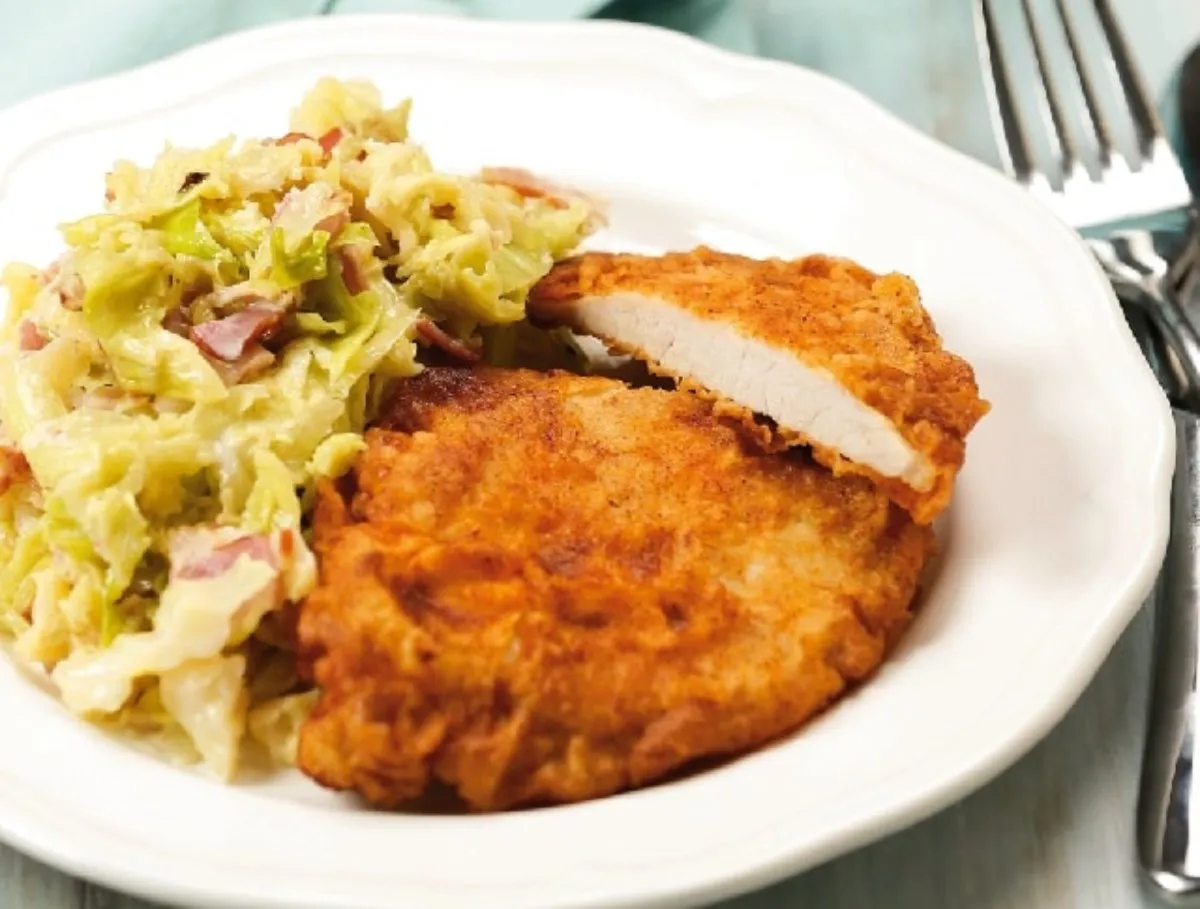 Karaj paprikás-lisztes bundában recept