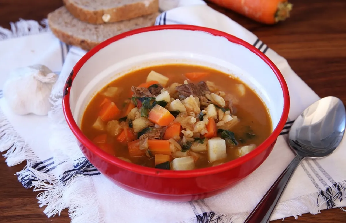 Alföldi gulyásleves egészségesebben recept