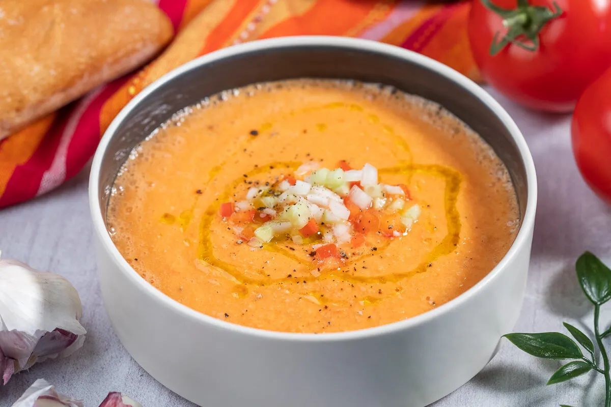 Gazpacho recept