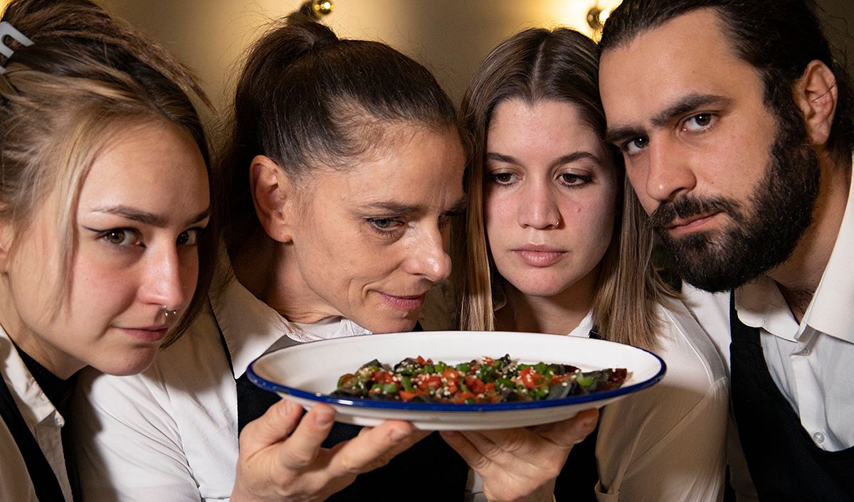 Az Utolsó előtti vacsora egy igazi szellemi táplálék Fotó: Jóky Tamás