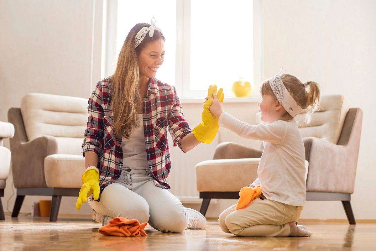 Jó ütemezéssel egy nap alatt végezhetsz a nagytakarítással / Fotó: Shutterstock