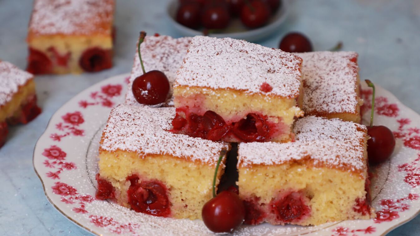 Meggyes bögrés süti pofonegyszerűen recept