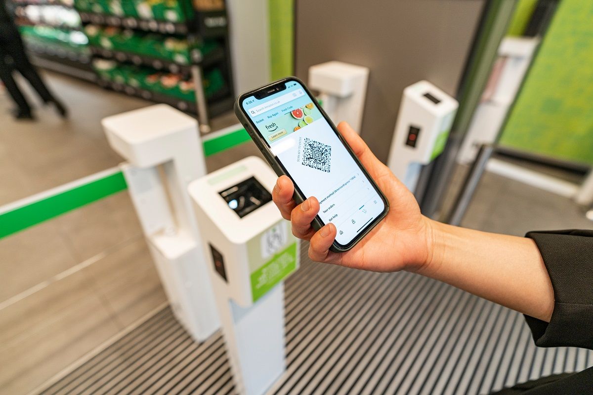 A szlovákiai COOP Jednota új boltja hasonló lehet, mint az Amazon Go, ahová mobilapplikációval lehet csak bejutni (Fotó: Shutterstock)