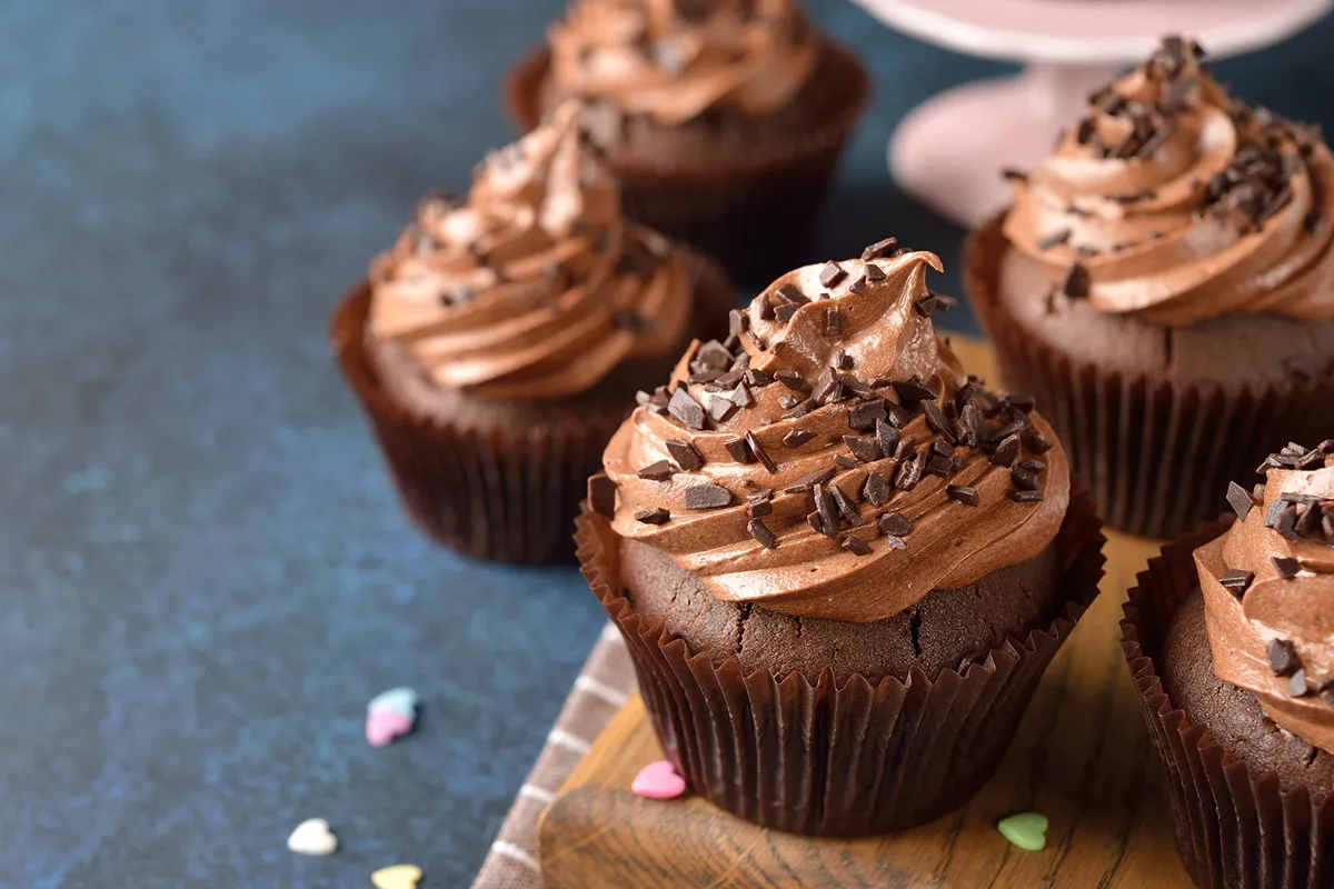 Csokis cupcake recept