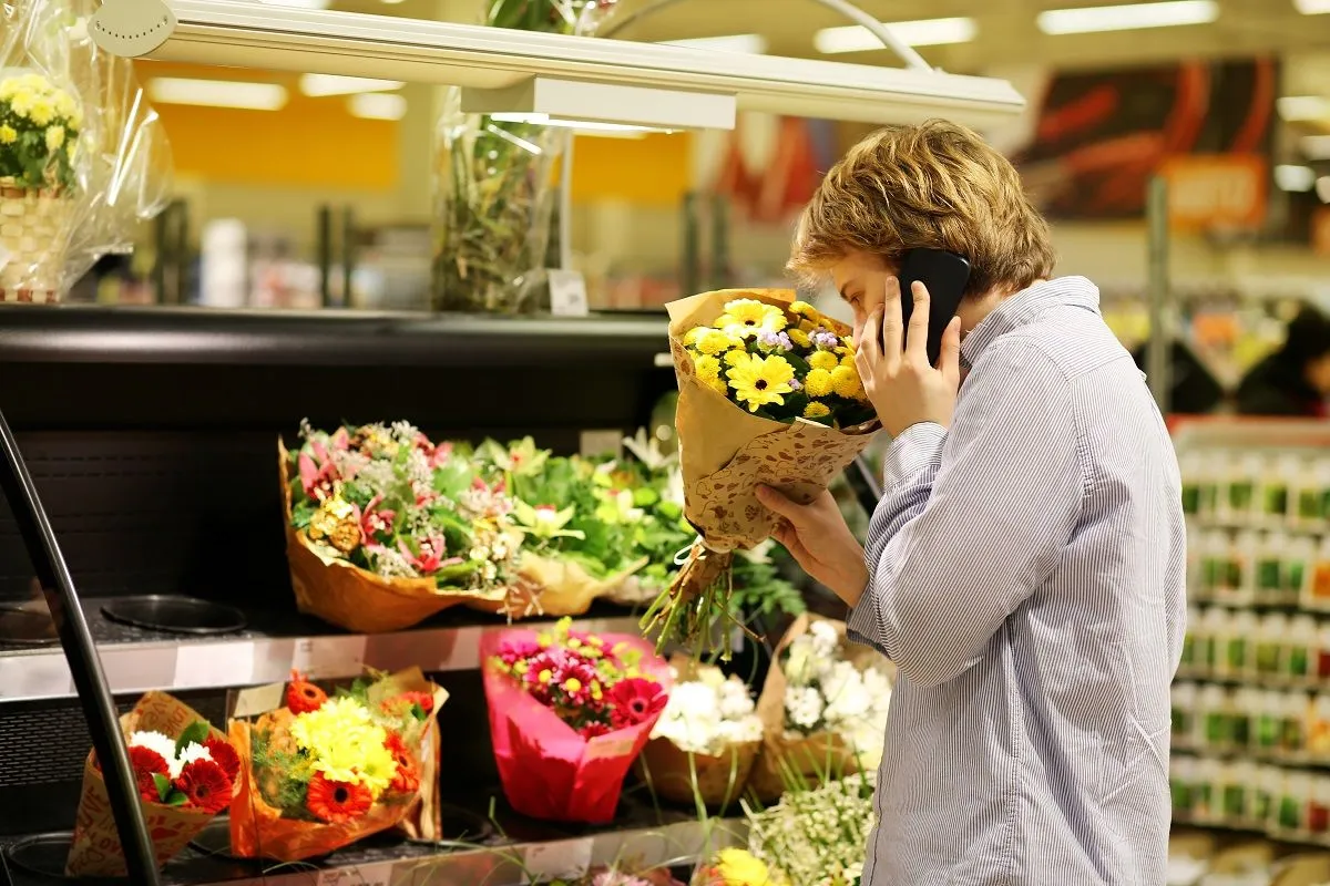 Szinte az összes boltban kapható lesz Valentin-napi virág (Illusztráció) /Fotó: Shutterstock