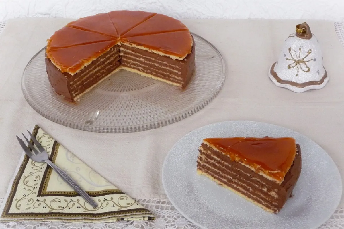 Dobostorta  recept