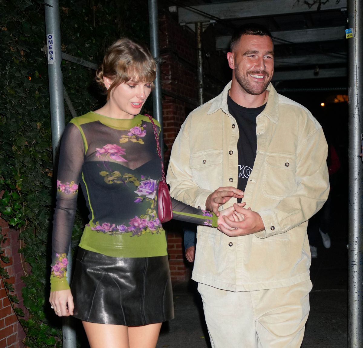 Taylor Swift és Travis Kelce tavaly októberben / Fotó: Northfoto