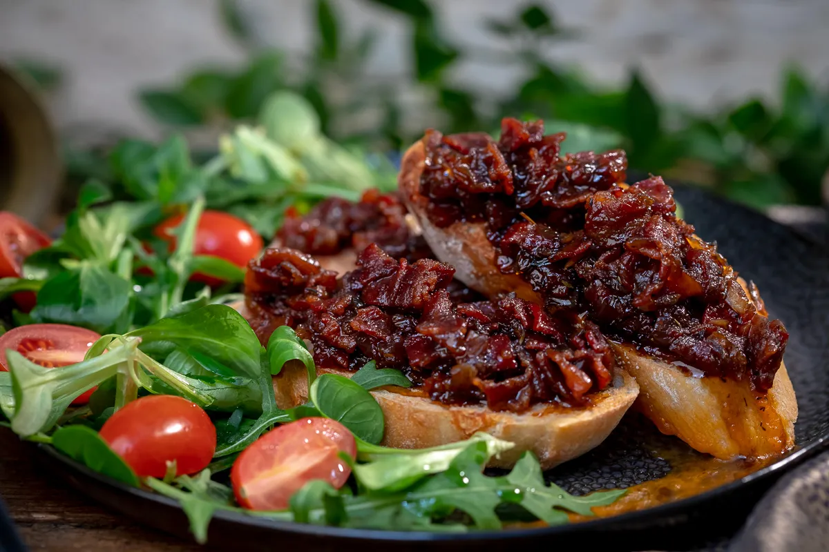 Bacondzsem recept