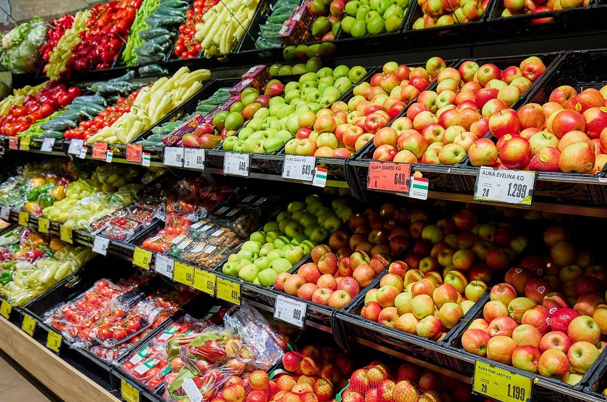 Egységes, letisztult megjelenése lesz a SPAR üzletek zöldség-gyümölcs részlegének /Fotó: SPAR