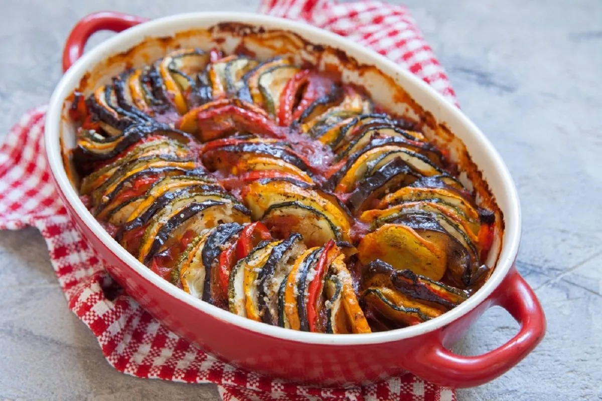 Gratinírozott ratatouille