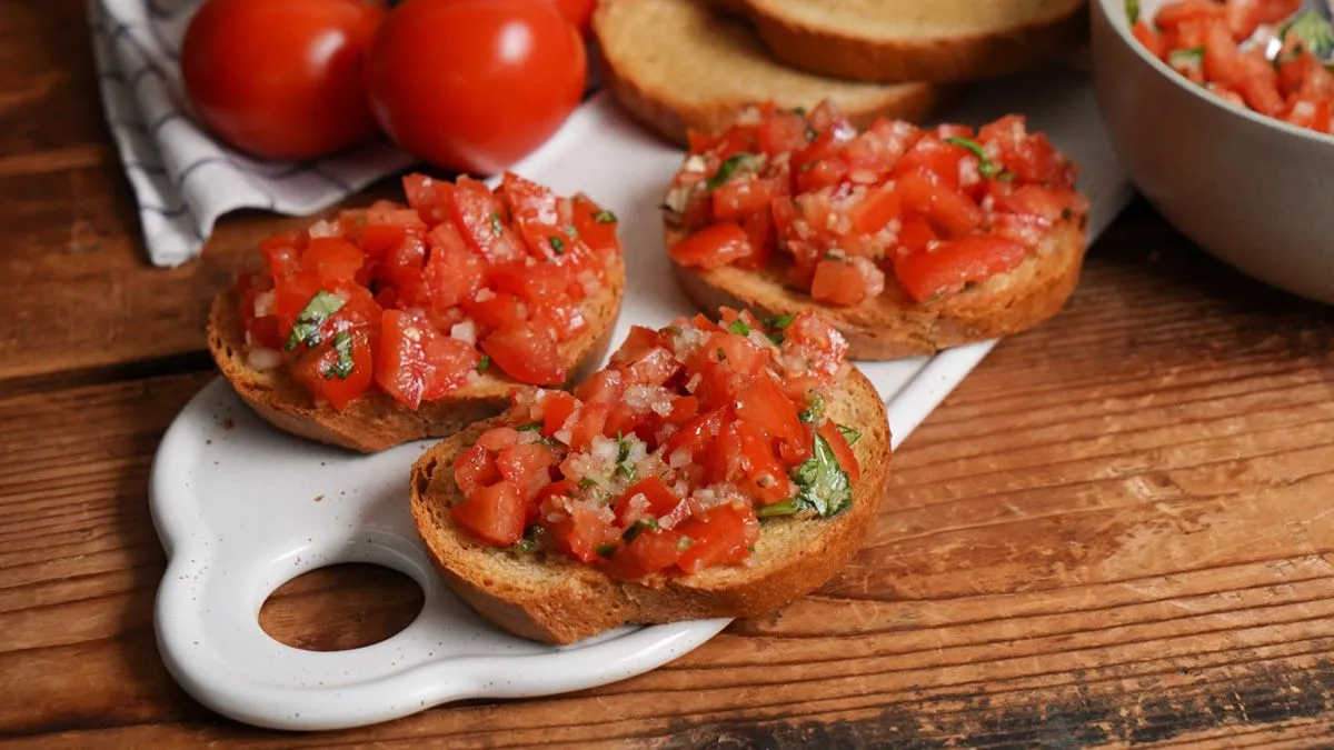 Bruschetta, az olasz konyha egyik büszkesége /Fotó: Mindmegette