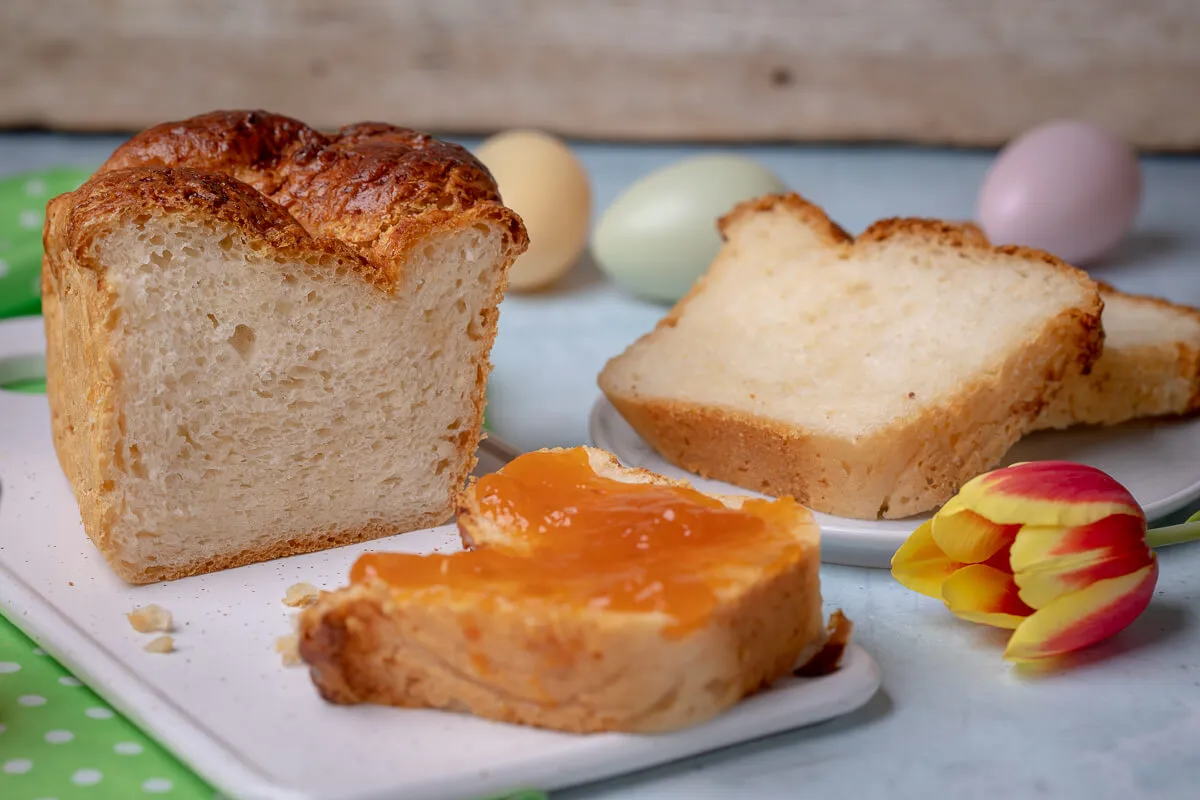 Húsvéti kalács (tej- és gluténmentesen) recept