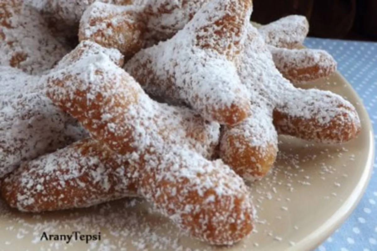 Csörögefánk (Bába foga) recept