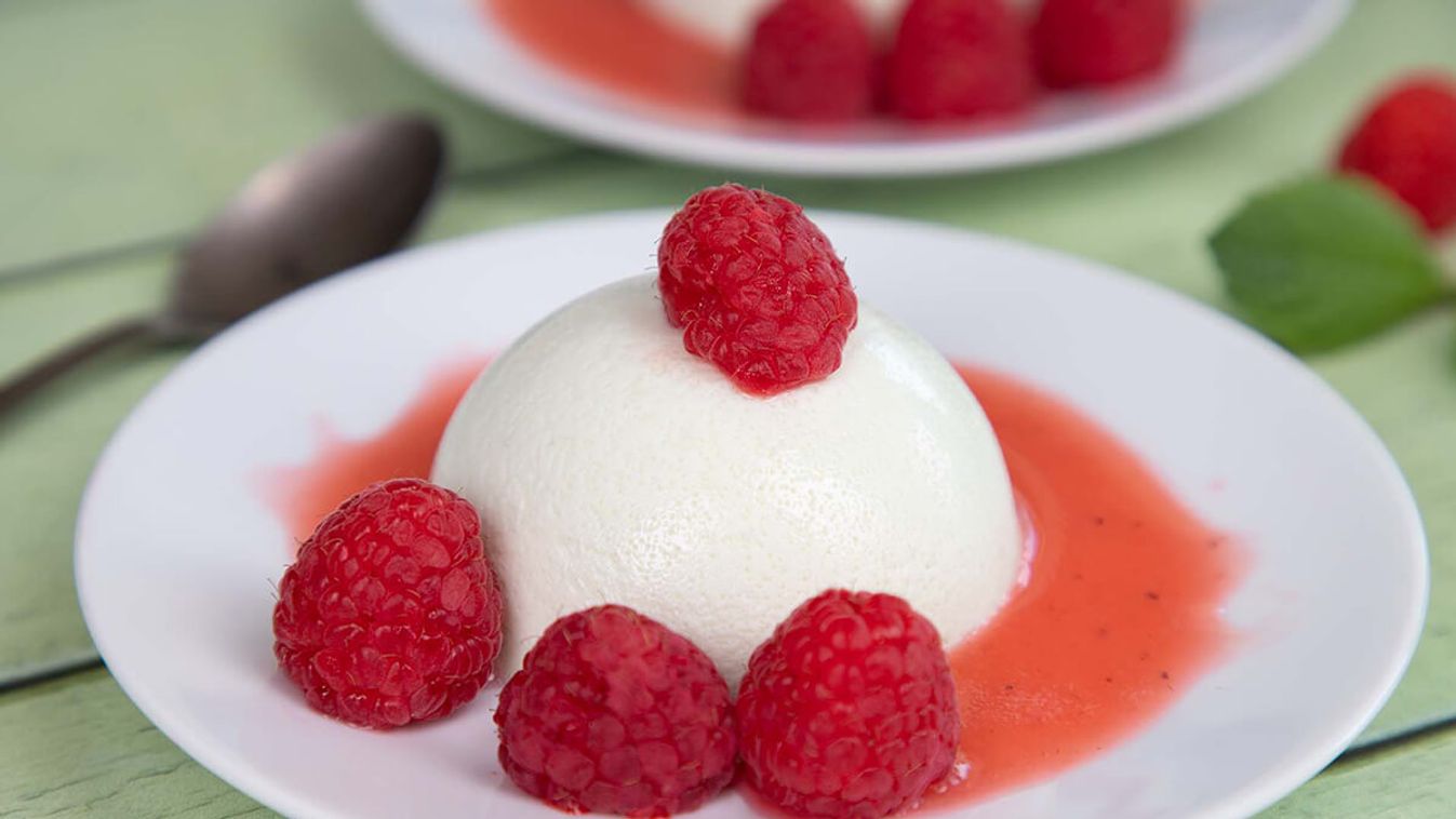 Marcipános panna cotta recept